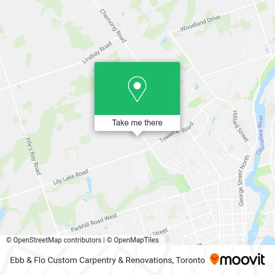 Ebb & Flo Custom Carpentry & Renovations map