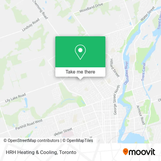 HRH Heating & Cooling map