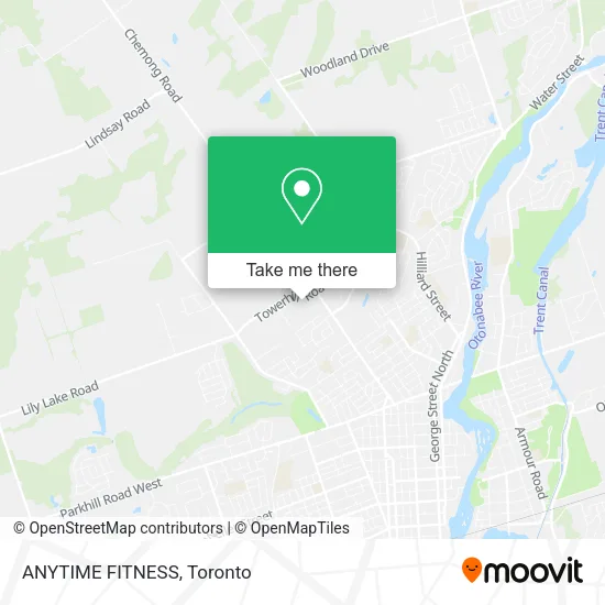 ANYTIME FITNESS map
