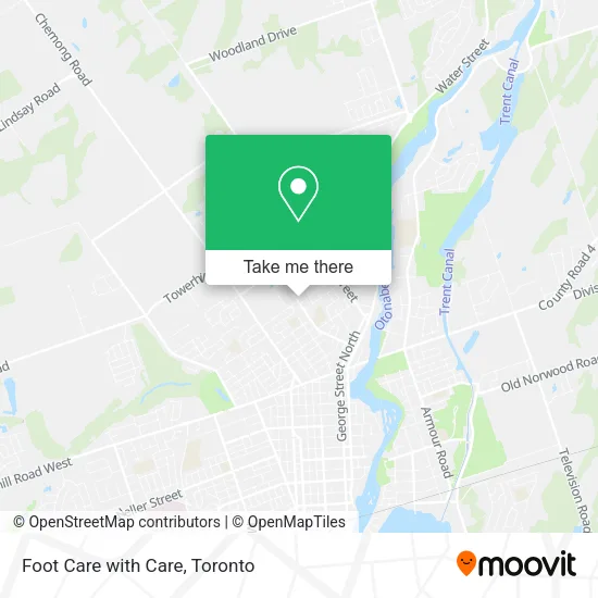 Foot Care with Care map