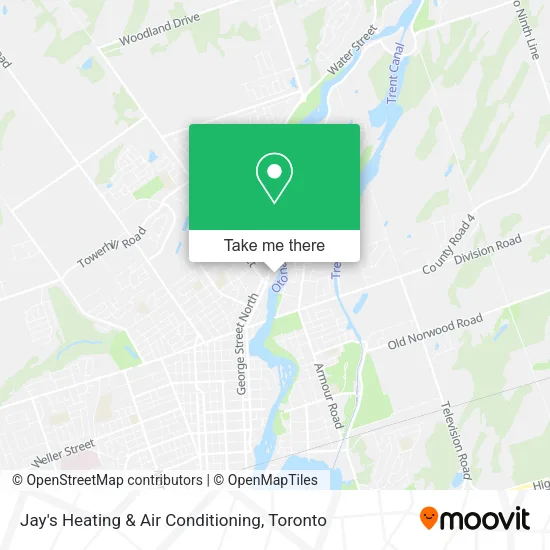 Jay's Heating & Air Conditioning map