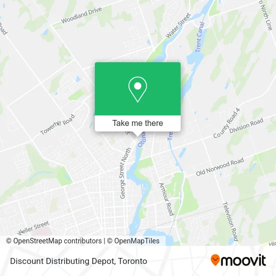 Discount Distributing Depot map