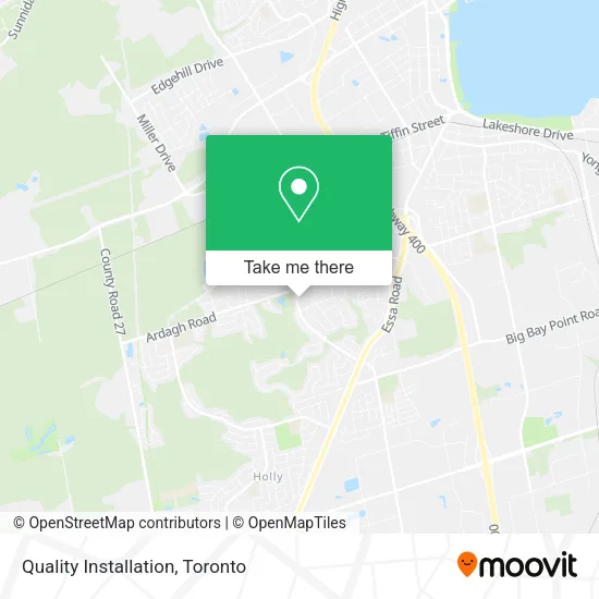 Quality Installation map