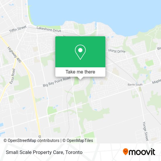 Small Scale Property Care map