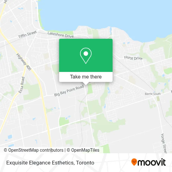 Exquisite Elegance Esthetics map