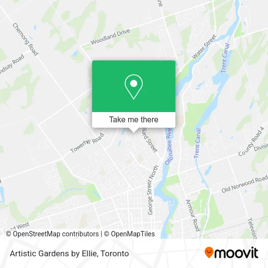 Artistic Gardens by Ellie map