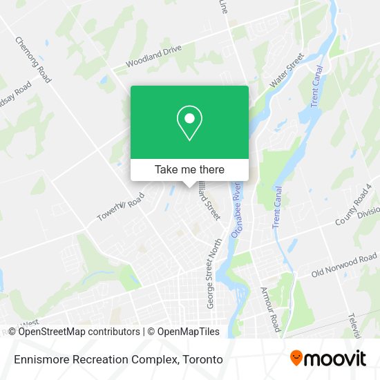 Ennismore Recreation Complex map
