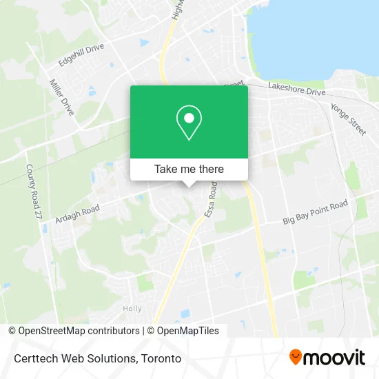 Certtech Web Solutions map
