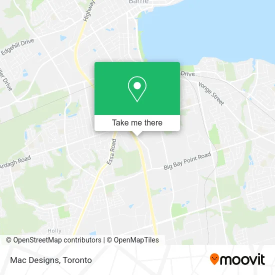 Mac Designs map