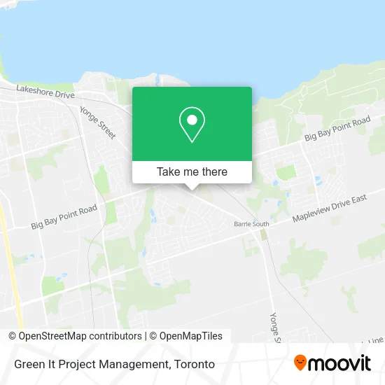 Green It Project Management map