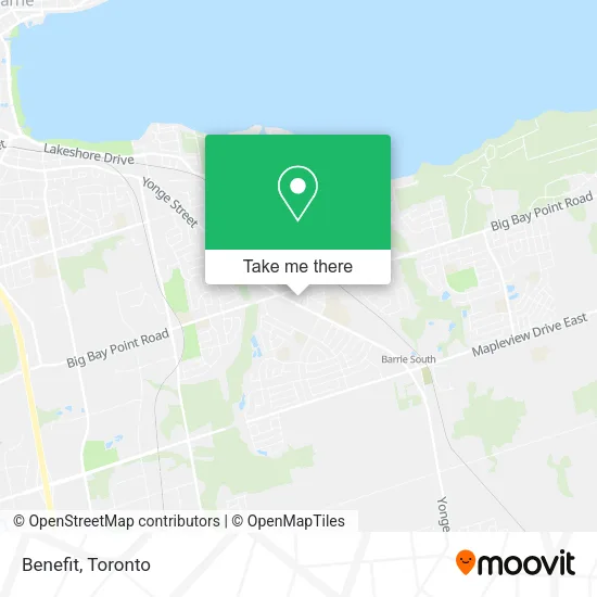 Benefit map