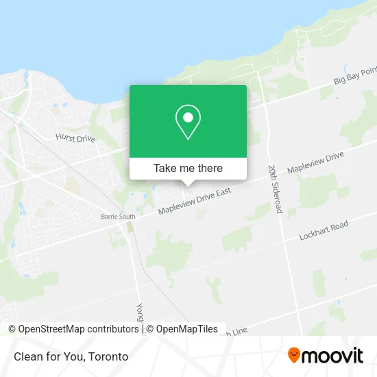 Clean for You map