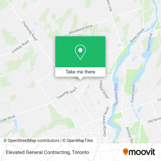 Elevated General Contracting map
