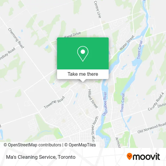 Ma's Cleaning Service map