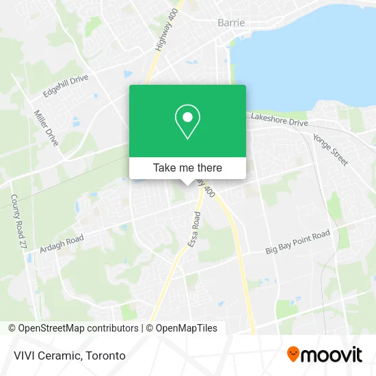 VIVI Ceramic map