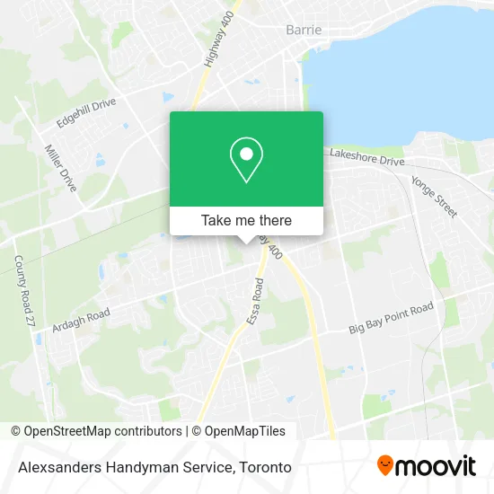 Alexsanders Handyman Service map