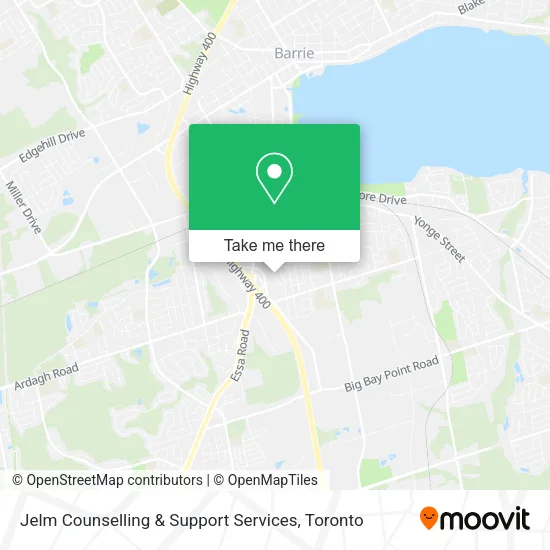Jelm Counselling & Support Services map