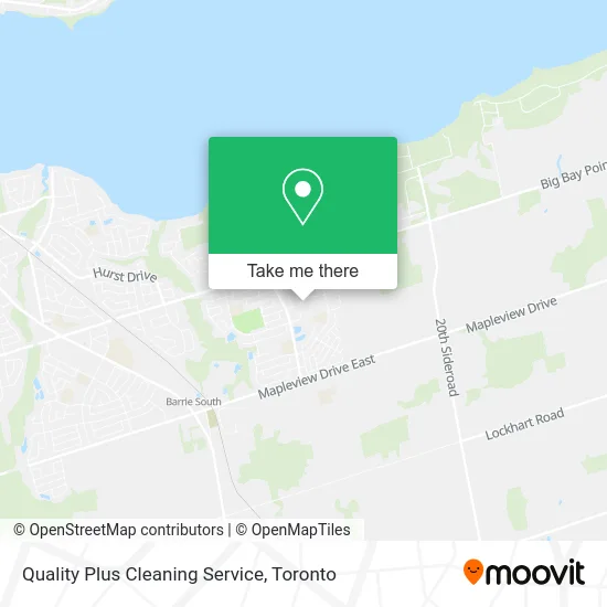 Quality Plus Cleaning Service map
