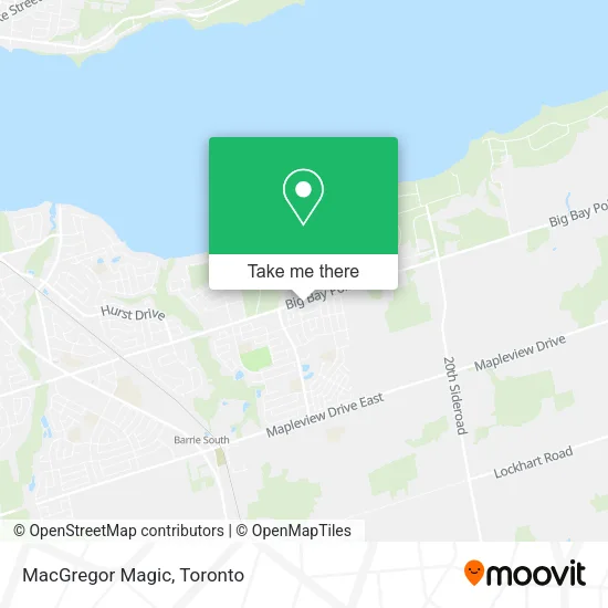 MacGregor Magic map
