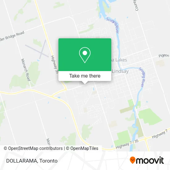 DOLLARAMA map
