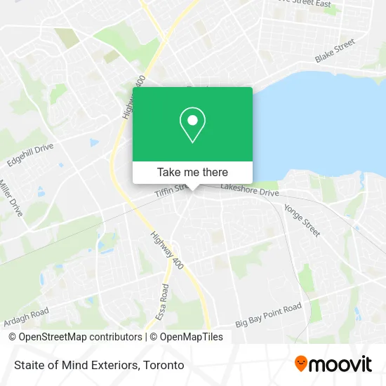 Staite of Mind Exteriors map