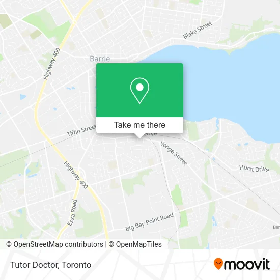 Tutor Doctor map