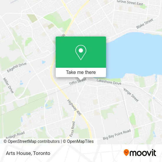 Arts House map