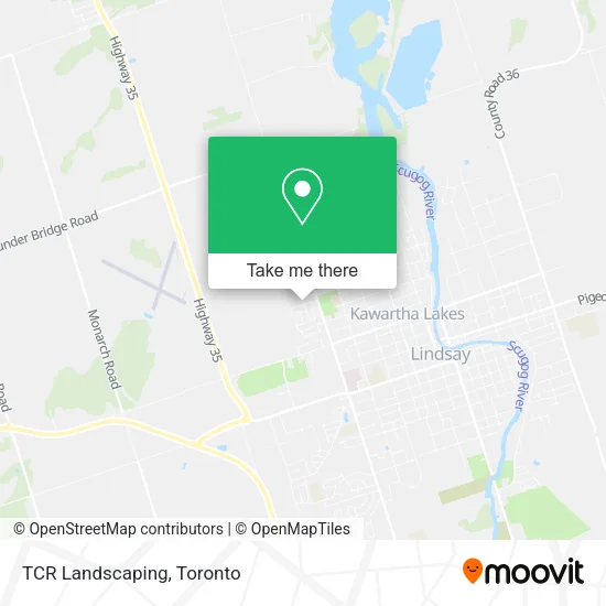 TCR Landscaping map