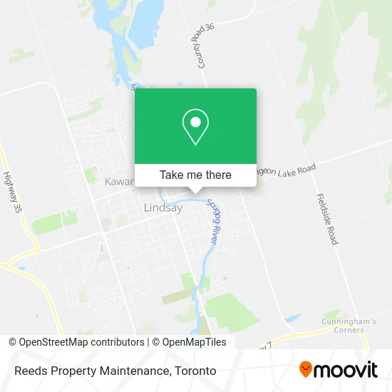 Reeds Property Maintenance map