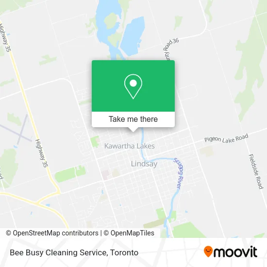 Bee Busy Cleaning Service map