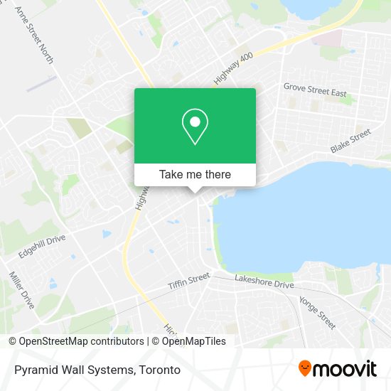 Pyramid Wall Systems map