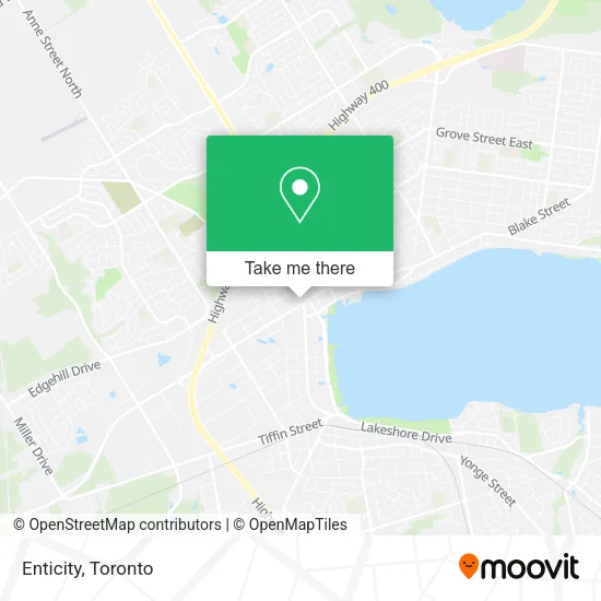 Enticity map