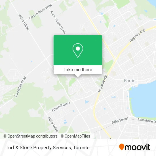 Turf & Stone Property Services map