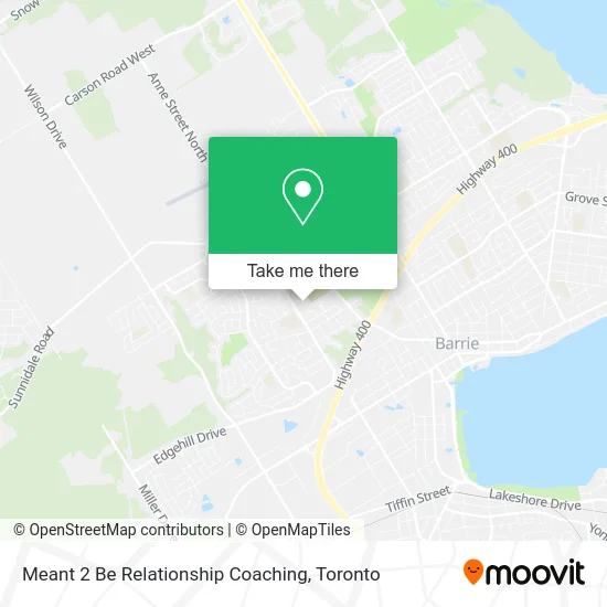 Meant 2 Be Relationship Coaching map