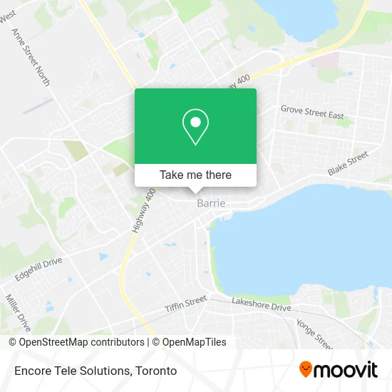 Encore Tele Solutions map