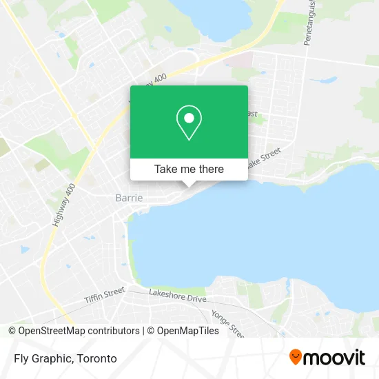 Fly Graphic map