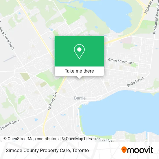 Simcoe County Property Care map