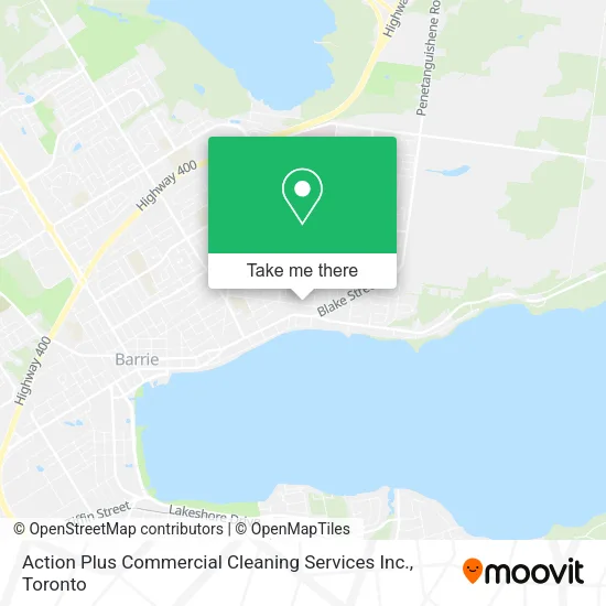Action Plus Commercial Cleaning Services Inc. map