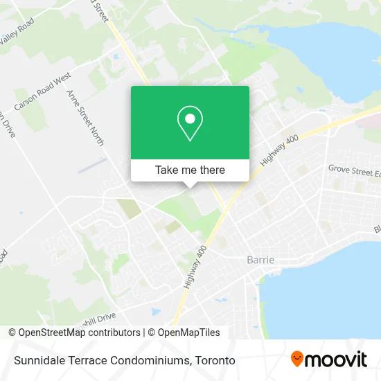 Sunnidale Terrace Condominiums map