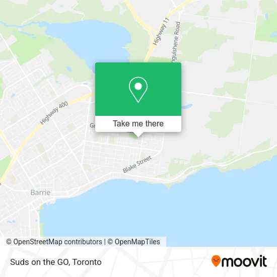 Suds on the GO map