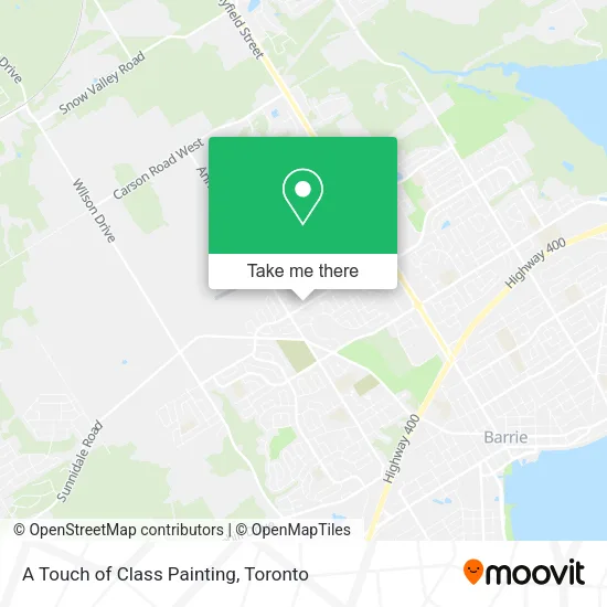 A Touch of Class Painting map