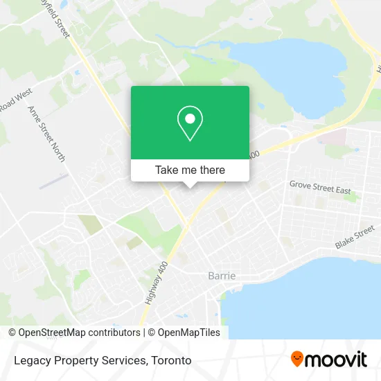 Legacy Property Services map