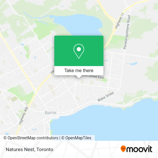 Natures Nest map