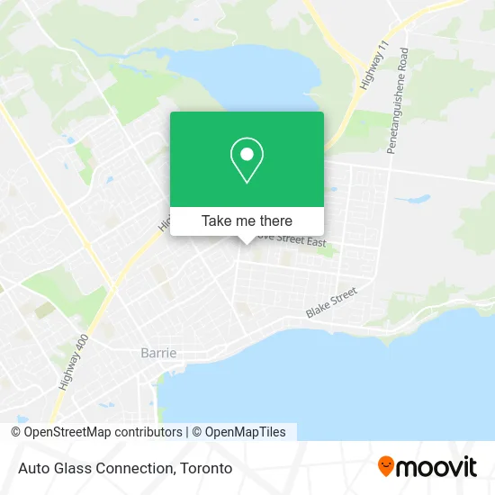 Auto Glass Connection map
