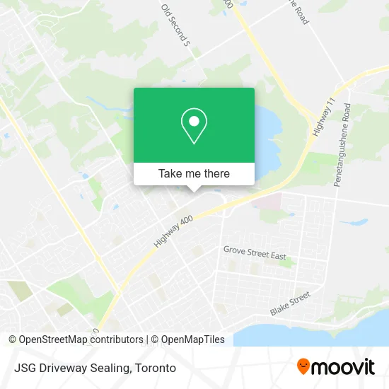 JSG Driveway Sealing map
