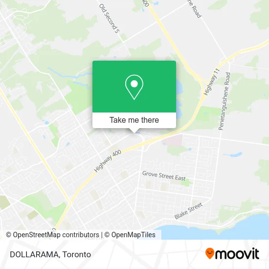 DOLLARAMA map