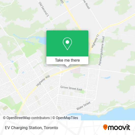 EV Charging Station map