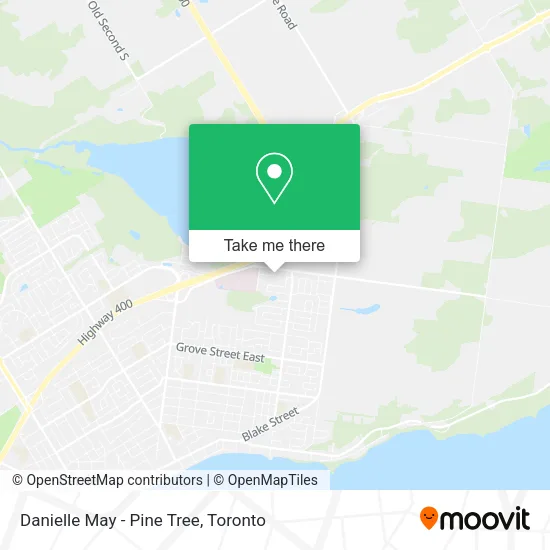 Danielle May - Pine Tree map