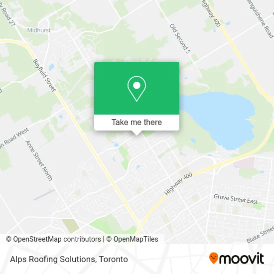 Alps Roofing Solutions map