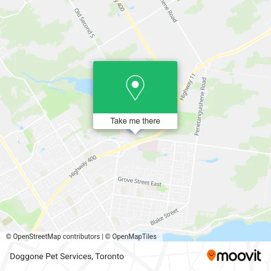 Doggone Pet Services map